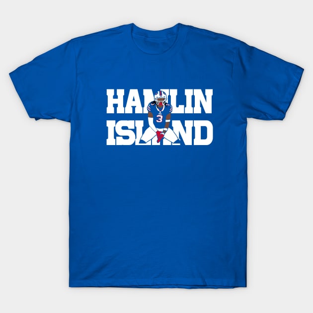 Hamlin Island, Love for Damar 3, Buffalo Football T-Shirt by FanSwagUnltd